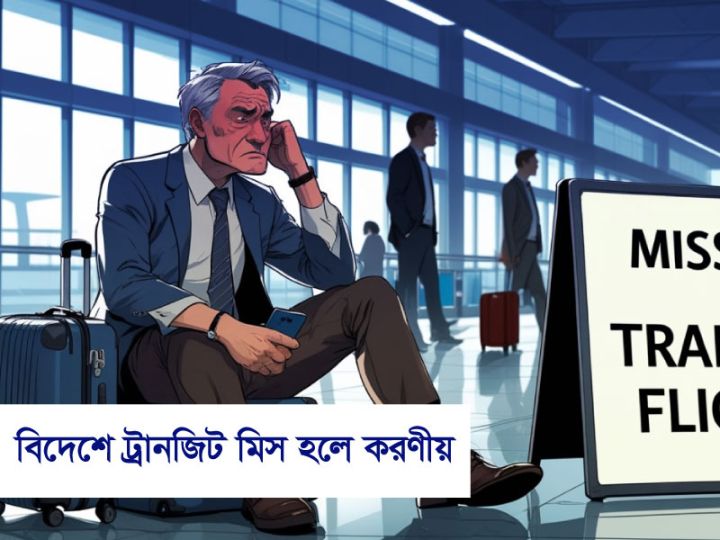 বিদেশে ট্রানজিট মিস হলে করণীয়: সম্পূর্ণ গাইড