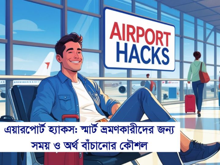 এয়ারপোর্ট হ্যাকস: স্মার্ট ভ্রমণকারীদের জন্য সময় ও অর্থ বাঁচানোর কৌশল