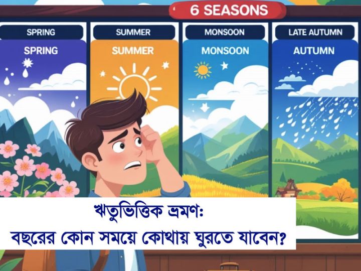 ঋতুভিত্তিক ভ্রমণ: বছরের কোন সময়ে কোথায় ঘুরতে যাবেন?
