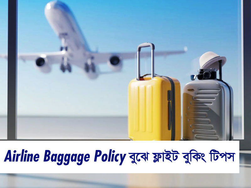 Airline Baggage Policy বুঝে ফ্লাইট বুকিং করার টিপস